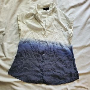 breezy button down top